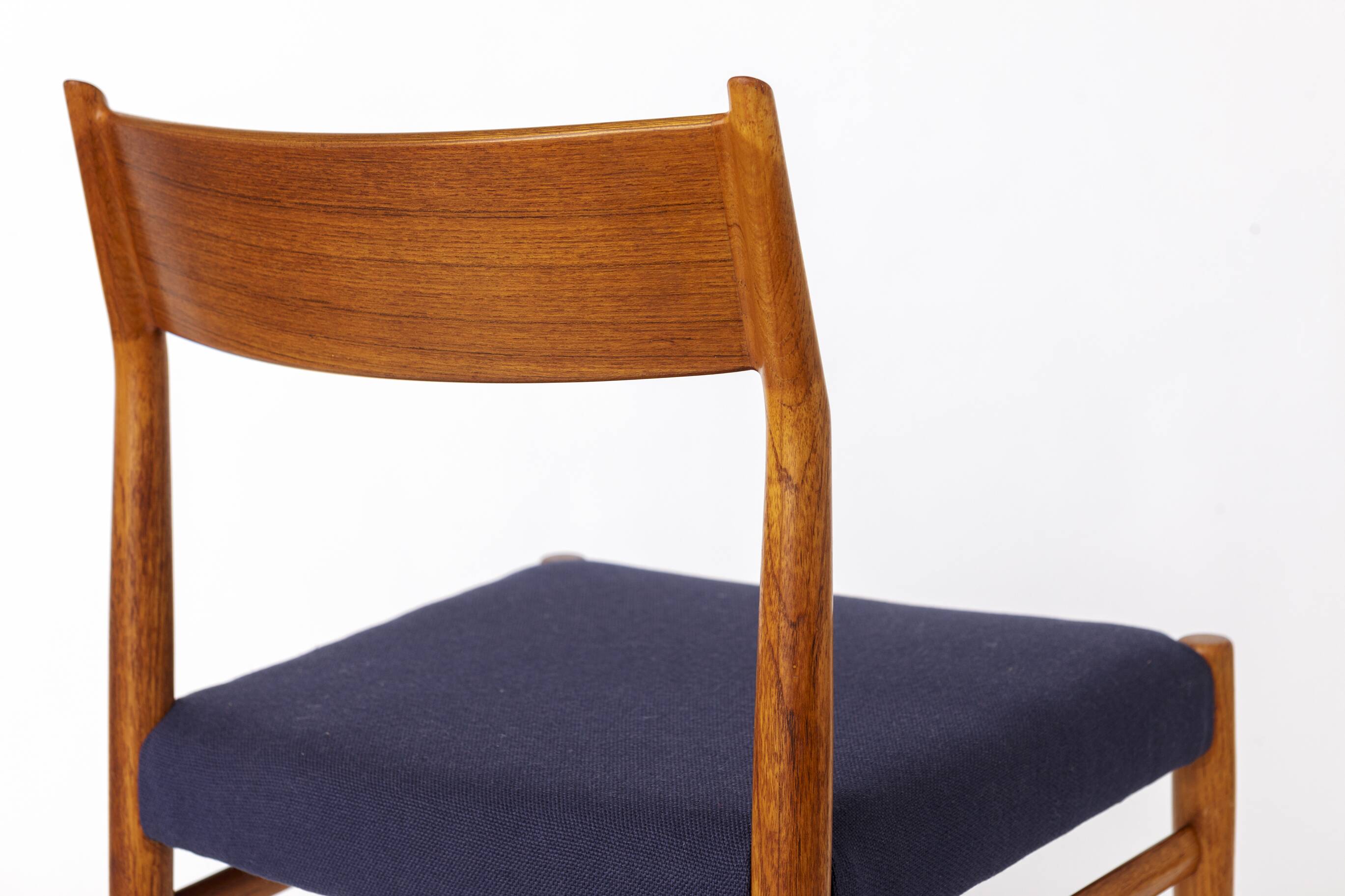 Arne Vodder Teak Chair Model 418 for Sibast, Danish Mid-Century, 1960s