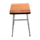 Brown formica stool