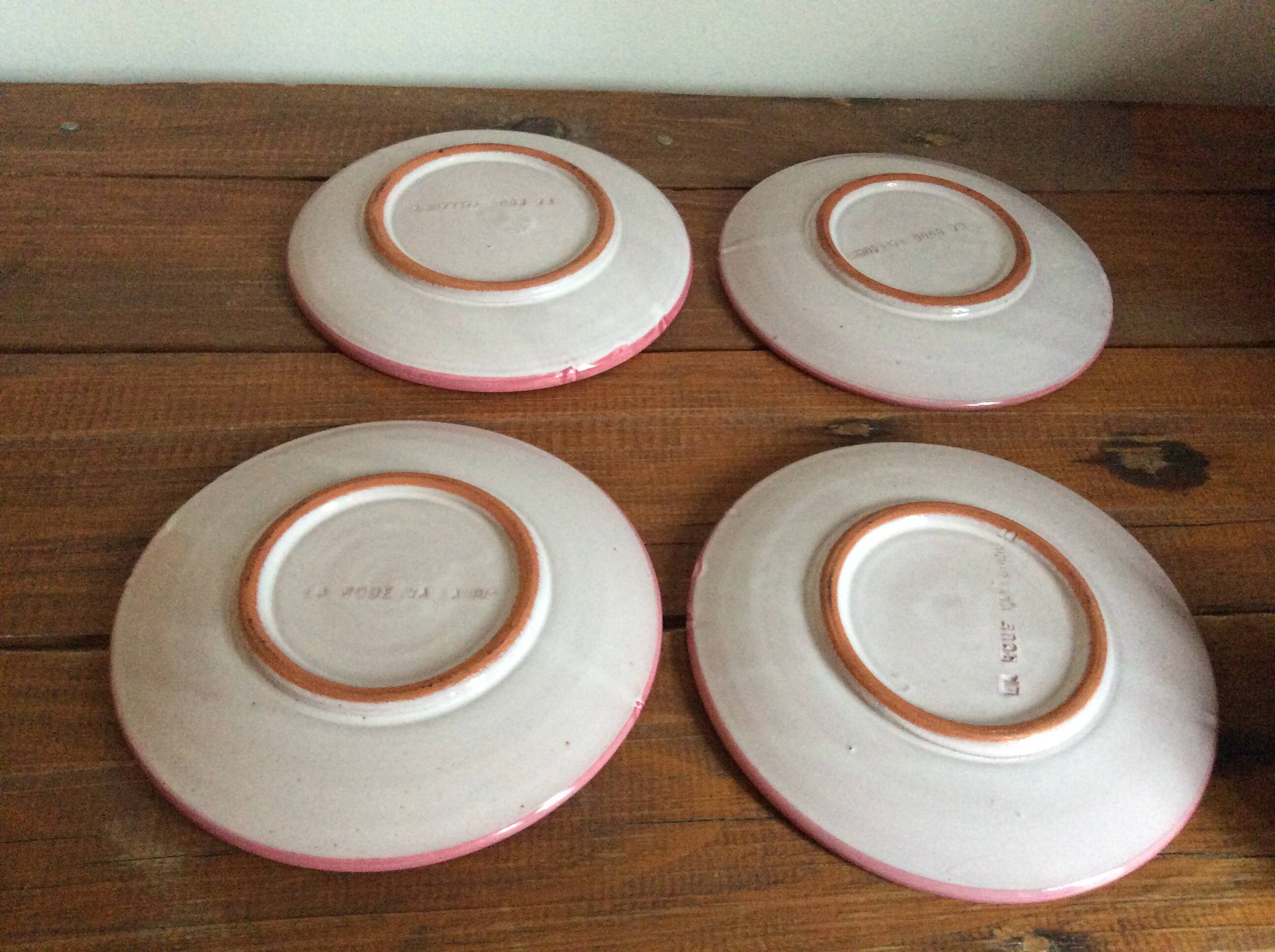 4 Vallauris coffee cups