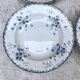 Assiettes creuses en terre de fer Emile Bourgeois Paris