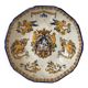 Renaissance decorated earthenware salad bowl from Gien.