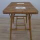 Rattan coffee table