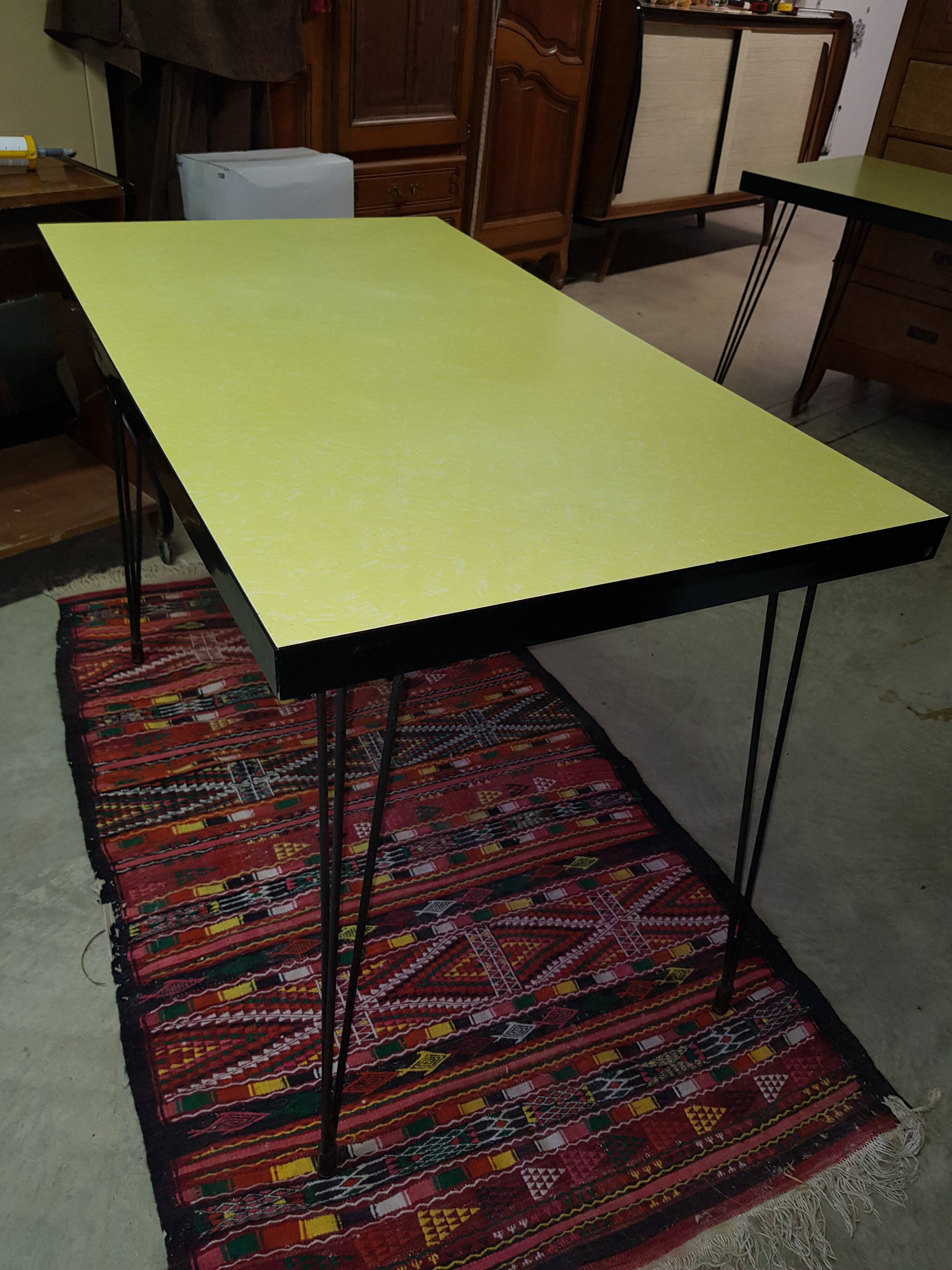 Vintage bistro table