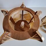 Pair vintage Scandinavian lamps