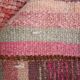 Super Soft Pink & Red Vintage Runner Rug, 95x302Cm