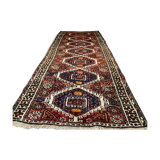 Vintage Tribal Luri Long runner 280x110 cm veg dye wool rug tribal cm handmade