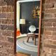 Scandinavian teak mirror, Denmark 1960s/70s