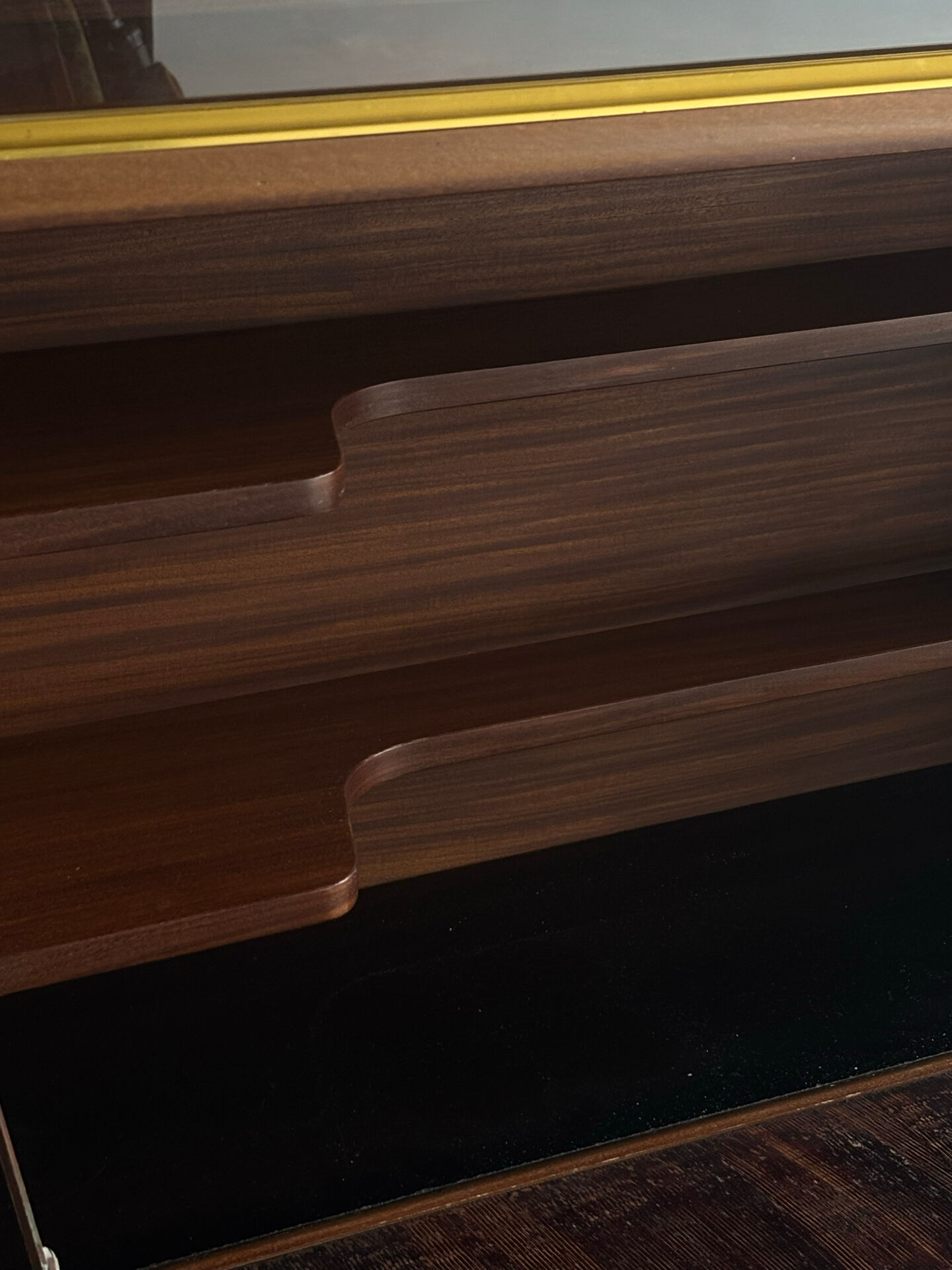 Scandinavian teak storage unit and secretary, 1960.
