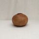Contemporary wooden ball vase