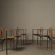 Set of six Trix chairs by Karl-Friedrich Förster for KFF, Germany, 1980s