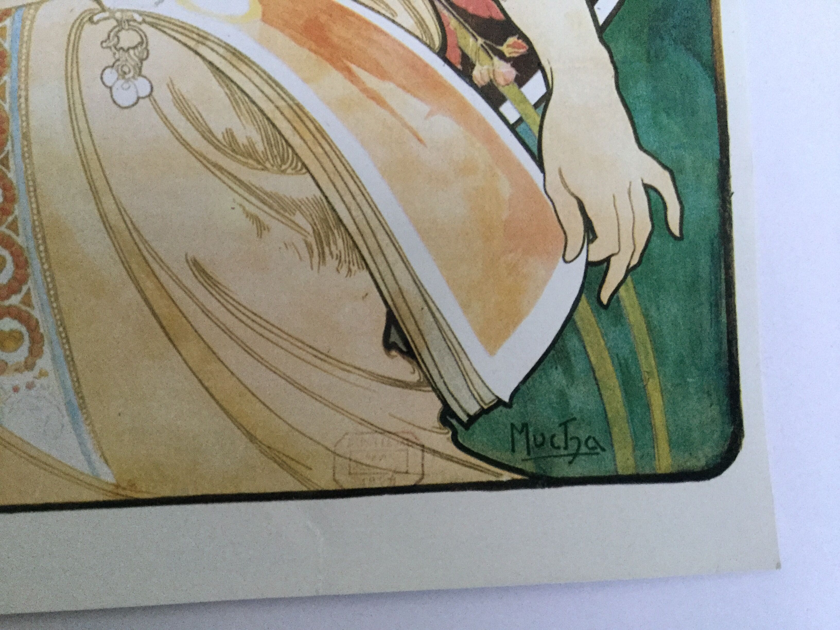 Affiche F. Champenois de Alphonse Mucha, 1898