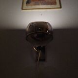 Vintage chrome wall applique 1970