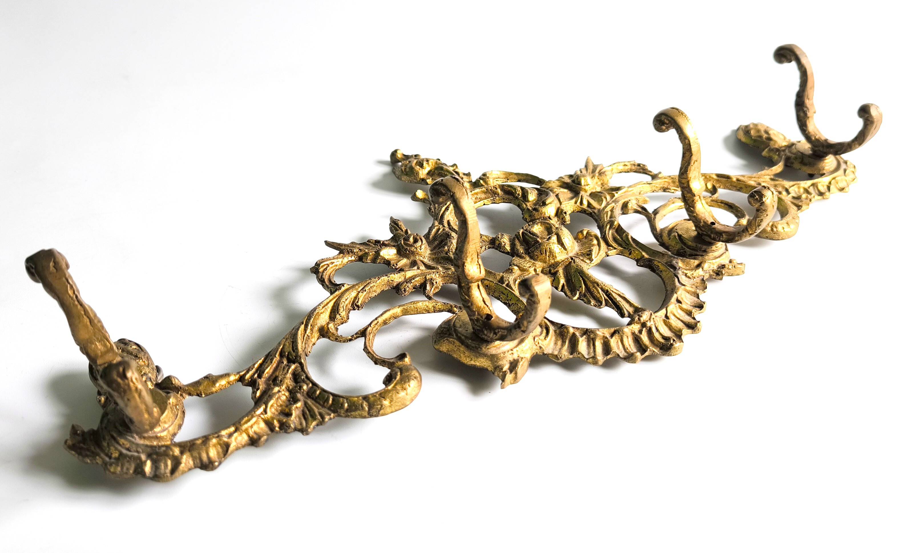 Pure French bronze coat rack from the 1950s.