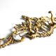 Pure French bronze coat rack from the 1950s.