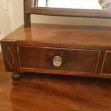 19th century psychic table mirror
