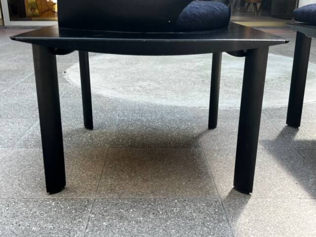 Pair of Patrice Bonneau designer chairs - Genexco Edition - 1980s