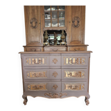 Commode Vintage vieux rose