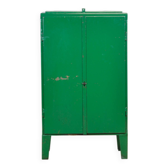 Armoire industrielle en fer forgé, années 1960