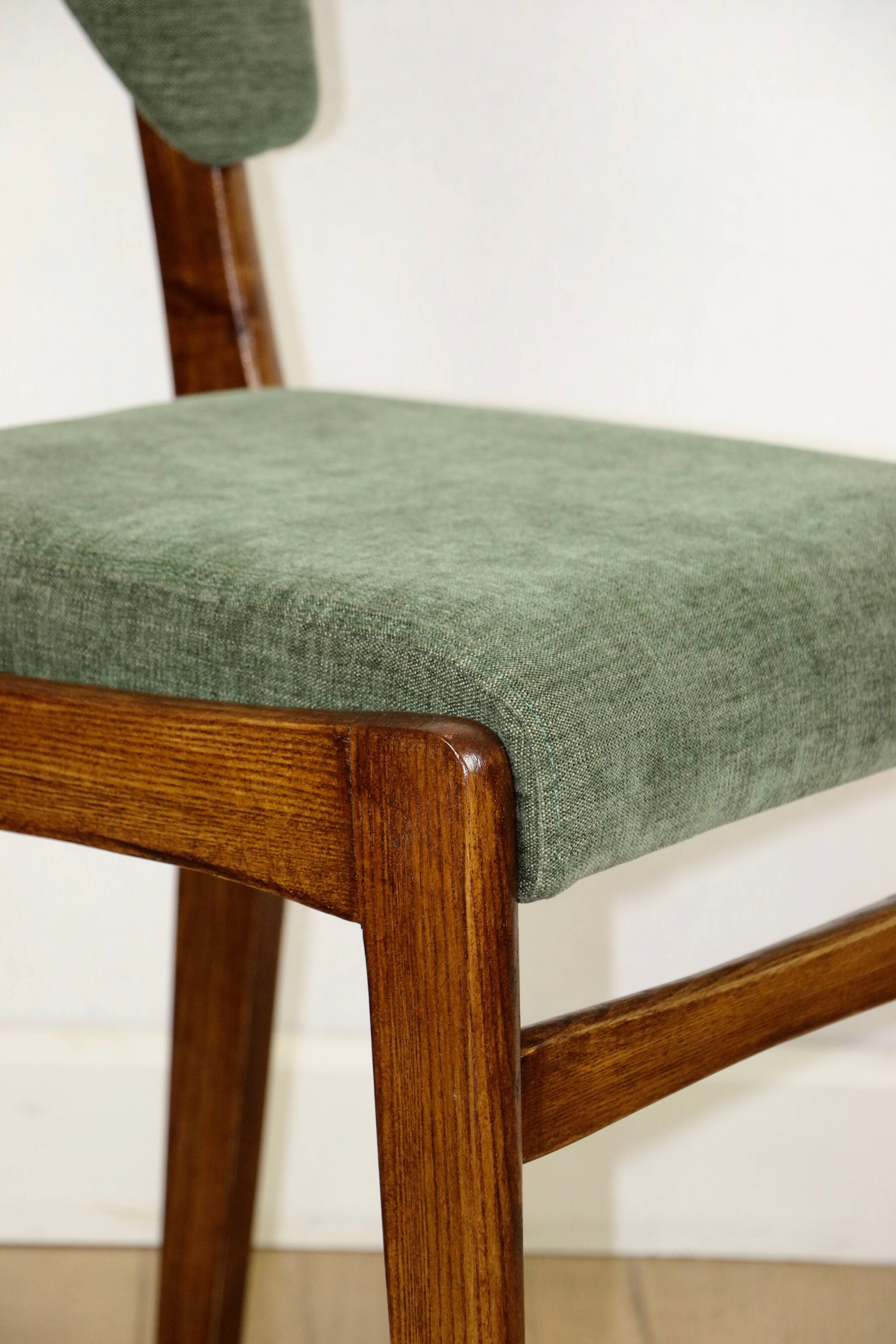 Chaises Vintage Hałas vert-olive vintage - 2 pièces - ensemble