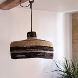 Large Boga woven pendant light (Ghana)