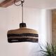 Large Boga woven pendant light (Ghana)