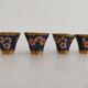 China miniature tea service enamels partitioned