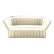 Canapé en cuir 3 places Ligne Roset modèle Moel