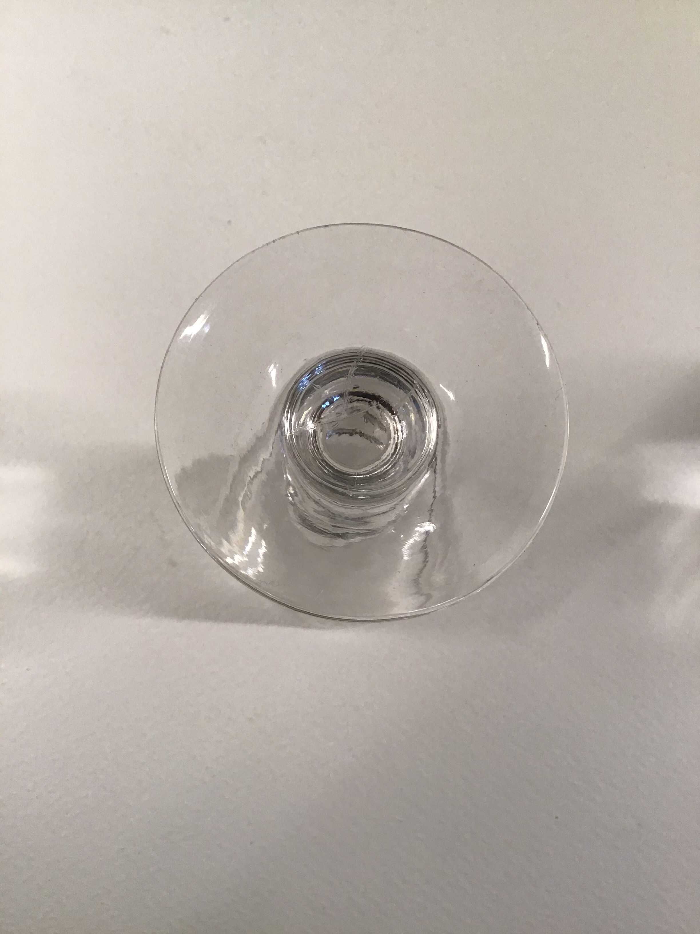 Lot de 6 verres à liqueur, gravés , début XX siècle