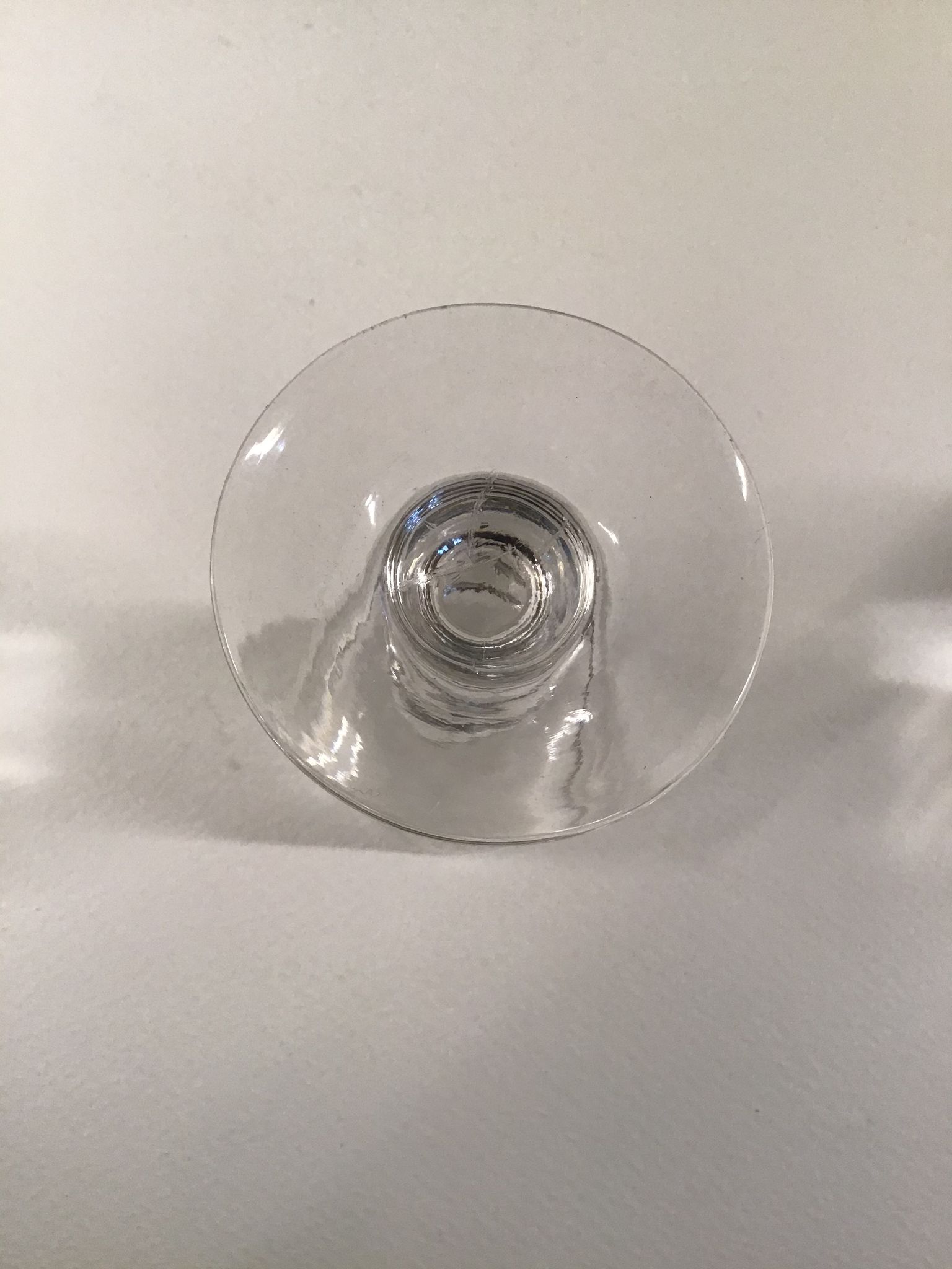 Set of 6 liqueur glasses, engraved, early 20th century