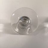 Set of 6 liqueur glasses, engraved, early 20th century