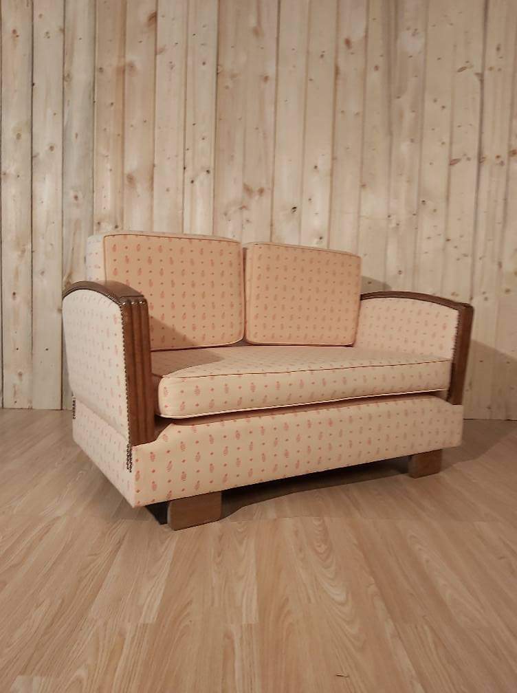 Old art deco style bench