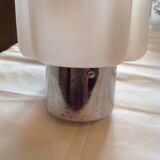 Chrome wall light with globe in Murano, year 70