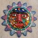 2 Mexican ceramic masks