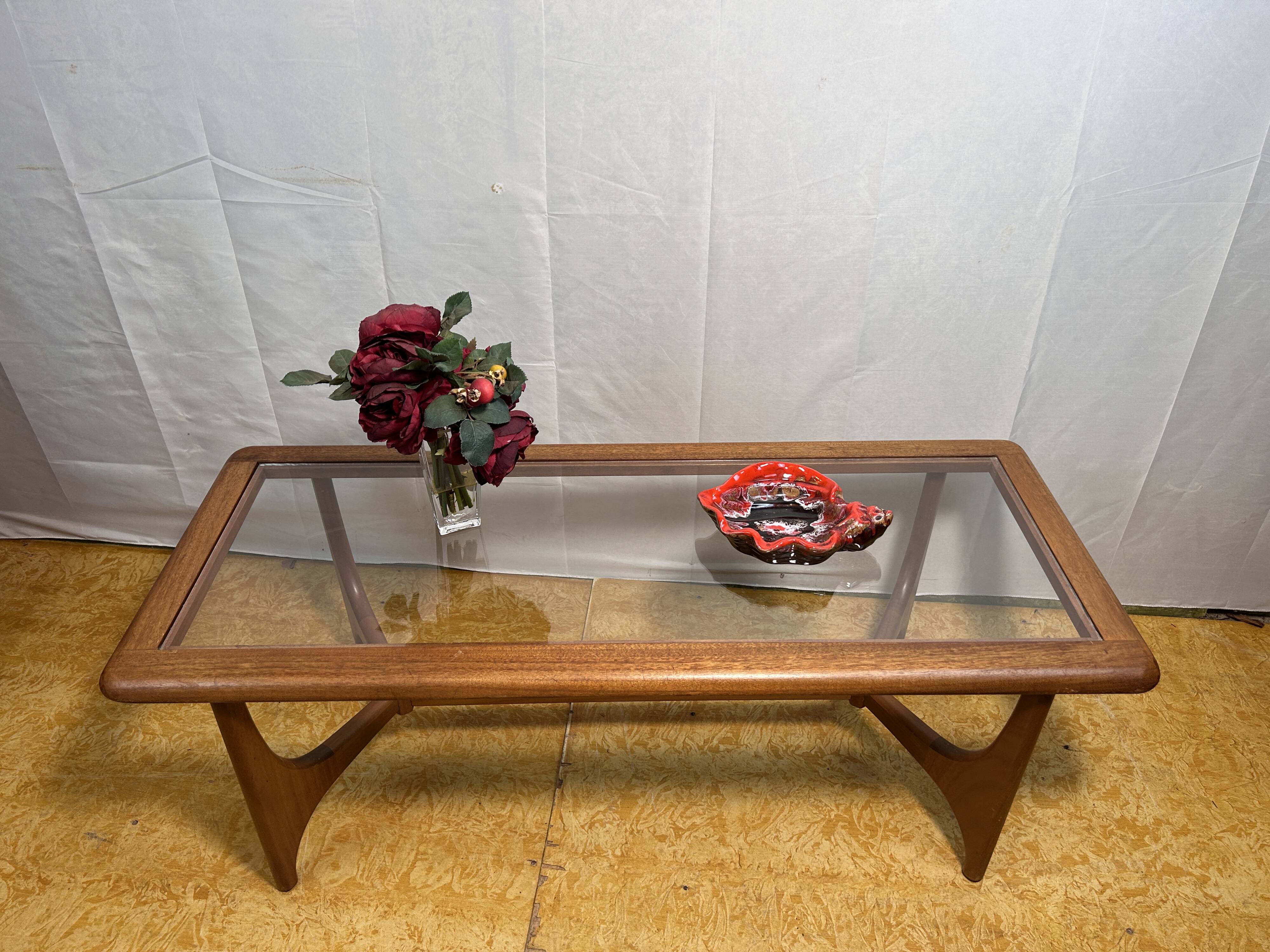 Mid century retro vintage teak coffee table by GPlan 1960