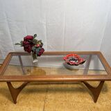 Table basse rétro vintage en teck du milieu du siècle par GPlan 1960