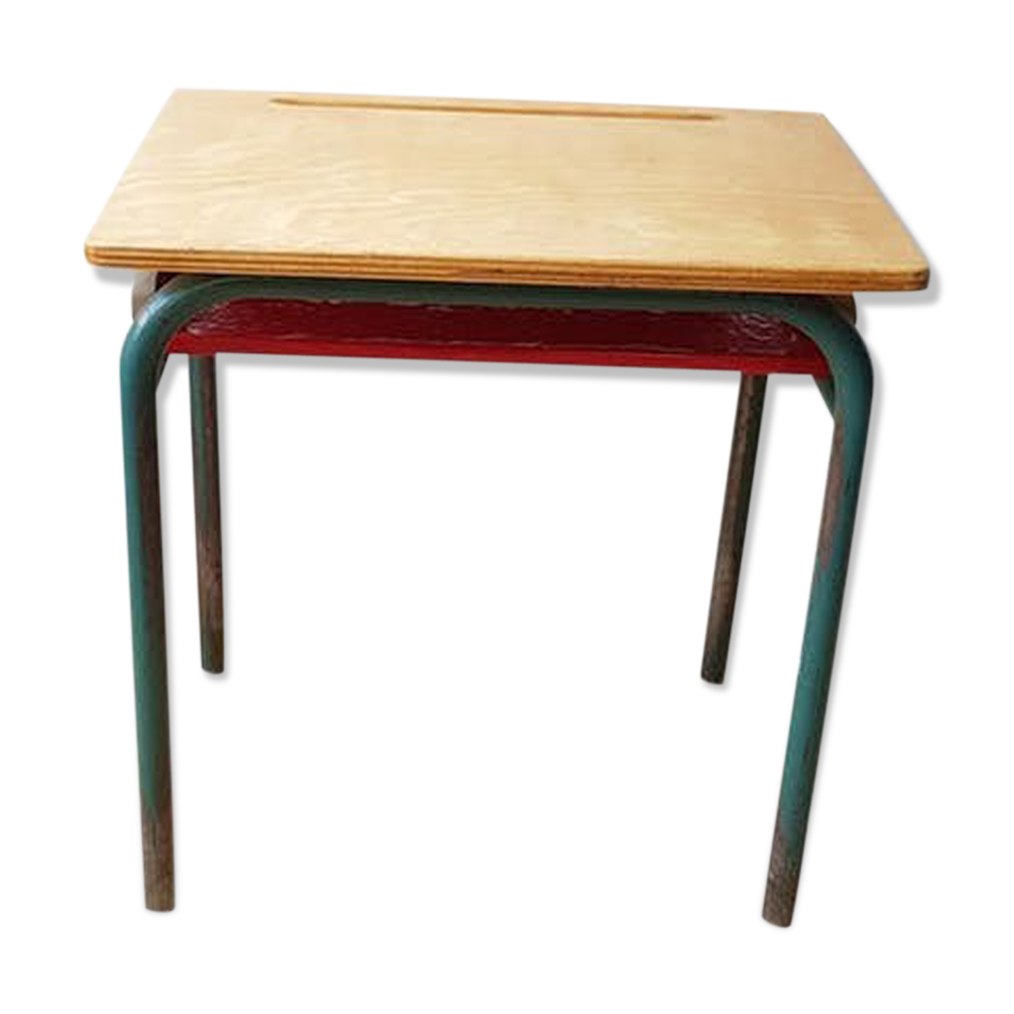 Schoolboy table with locker