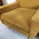 Fauteuils en velours moutarde, 1960