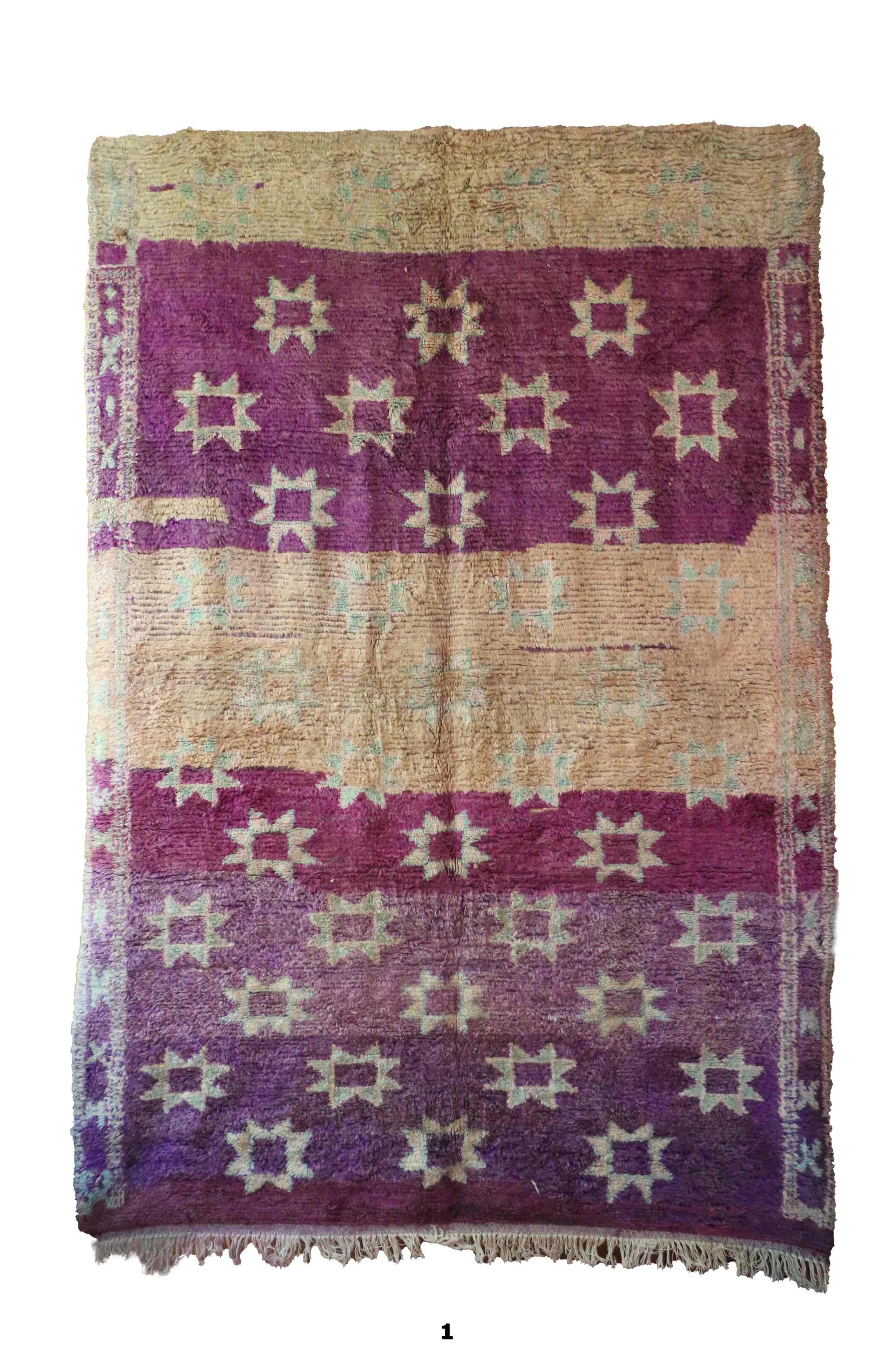 Moroccan vintage carpet - 212 x 307 cm