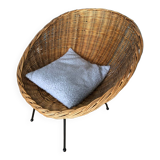 Rattan armchair