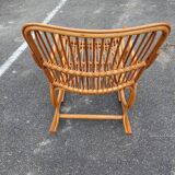 Rattan rocking chair