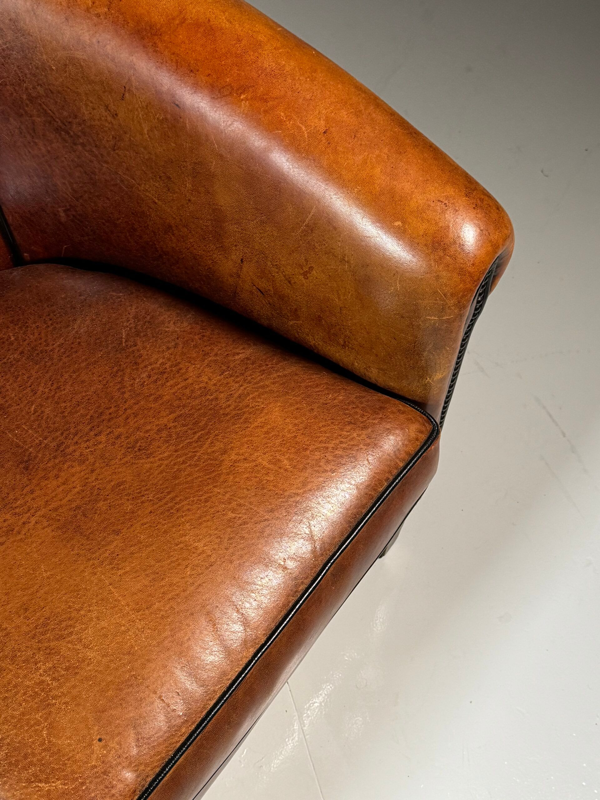 Sheepskin 3-seater classic sofa