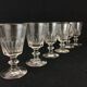 6 crystal glasses of Baccarat Saint Louis XIXeme