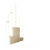 1970s Large model white plastic magazine rack / Giotto Stoppino / Kartell,