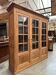 19th-century library in cherry wood