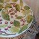 Antique fruit bowl in slip