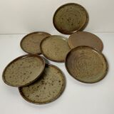 Stoneware plates