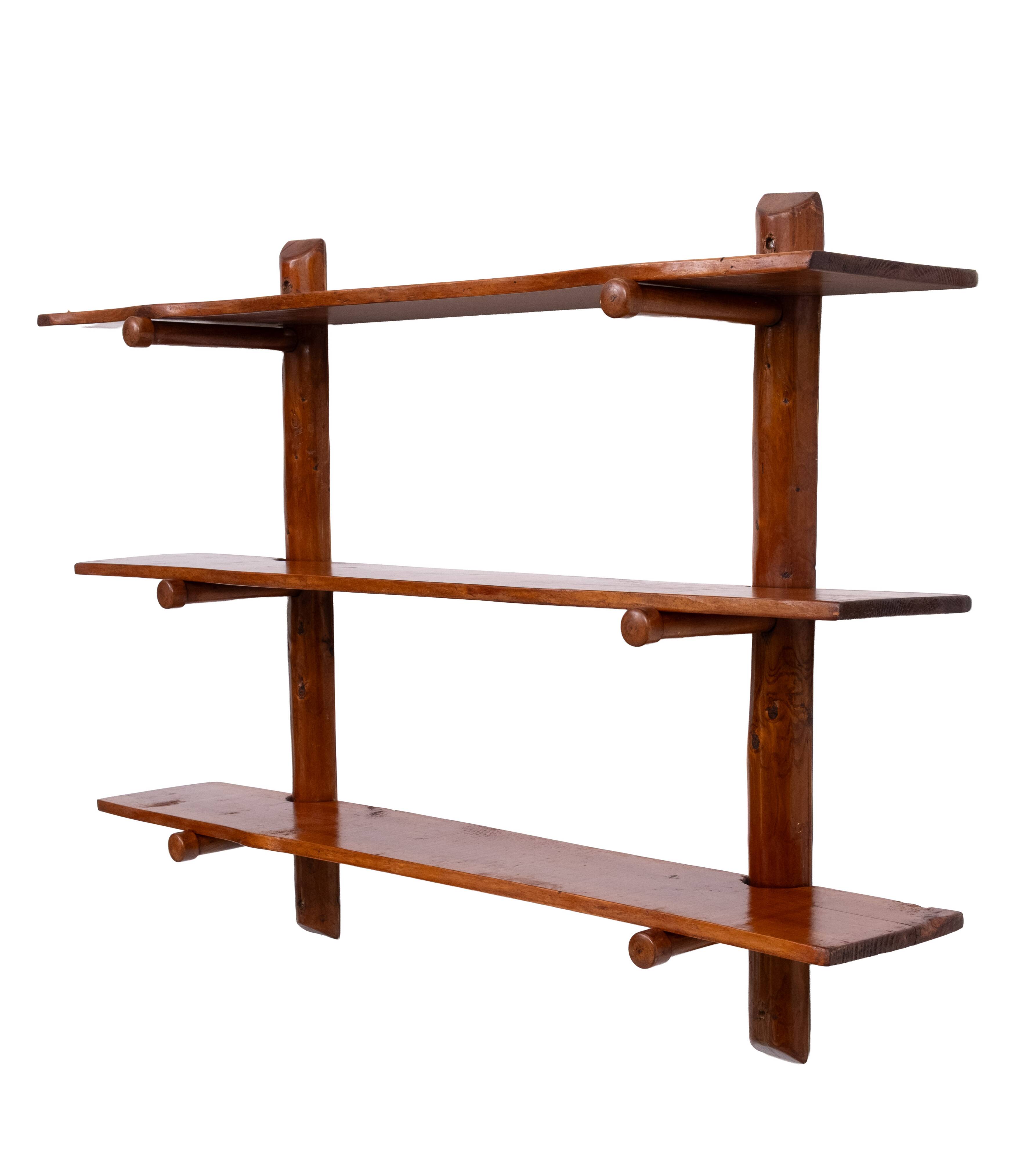 Three Tier Hanging Bookcase by George Nakashima Studio, 1950s USA