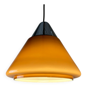 Suspension en verre marron - 1960