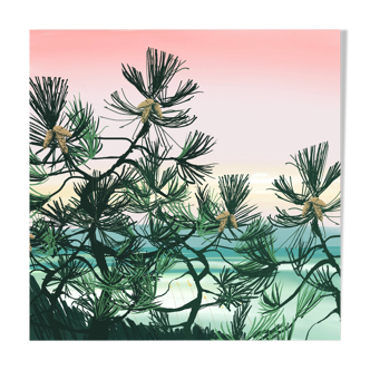 A summer feel
