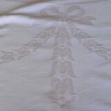 Nappe en coton rose poudré